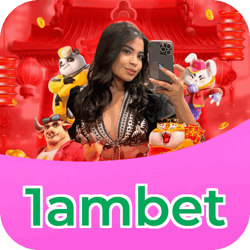 Interface do aplicativo 1ambet mostrando jogos disponíveis no iOS e Android
